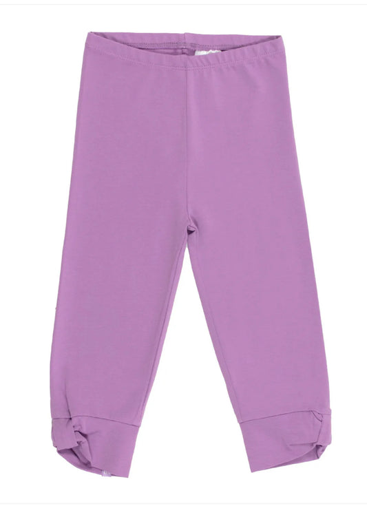 3/4 Purple Leggings-Nano