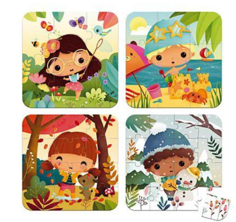 Janod Progressive Puzzles Seasons