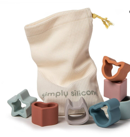 Simply Silicone Sorting Shapes -Mary Meyers
