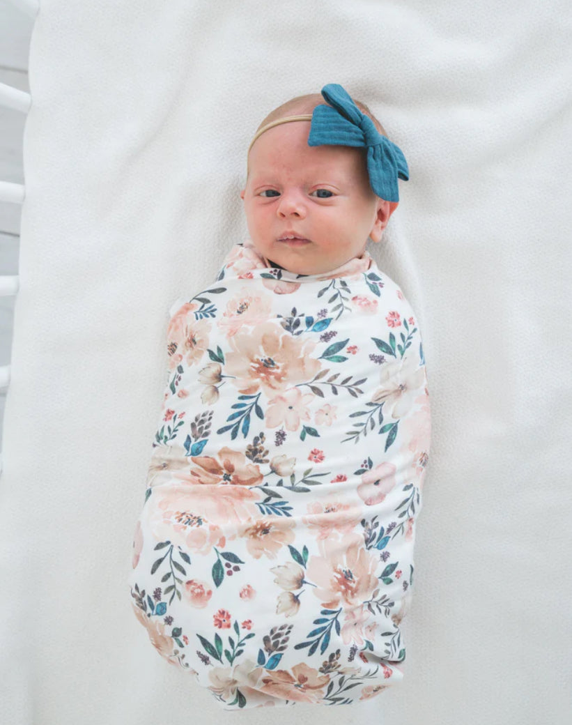 Autumn Swaddle Blanket-Copper Pearl