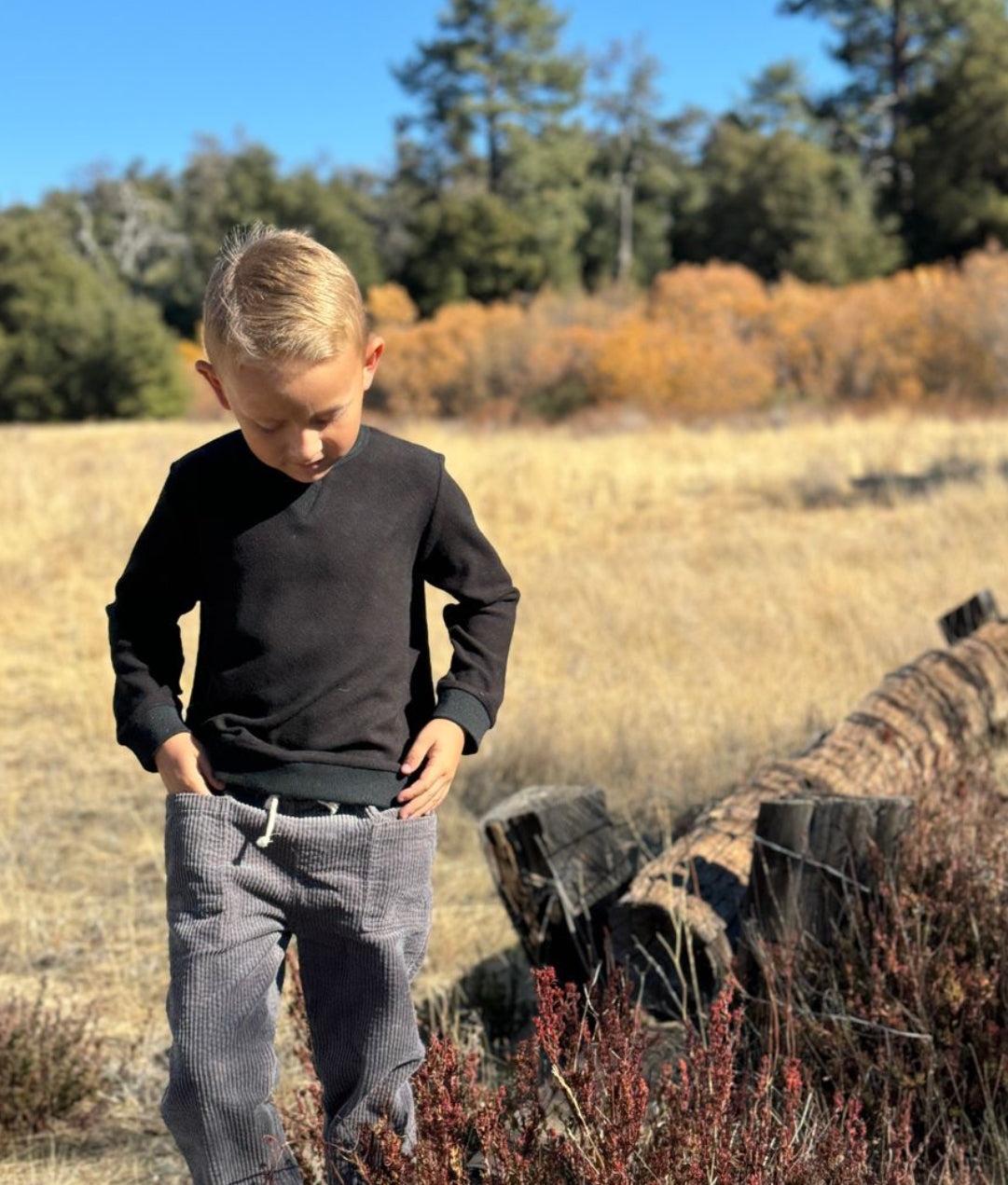 Black Tarquin Sweatshirt-Me and Henry