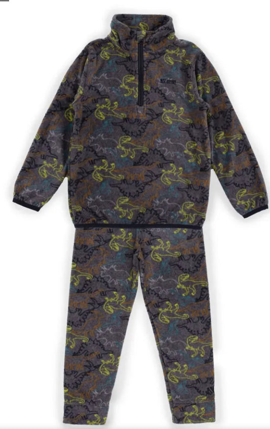 2 Piece Fleece Sets Tree and Dino 2 prints Nano