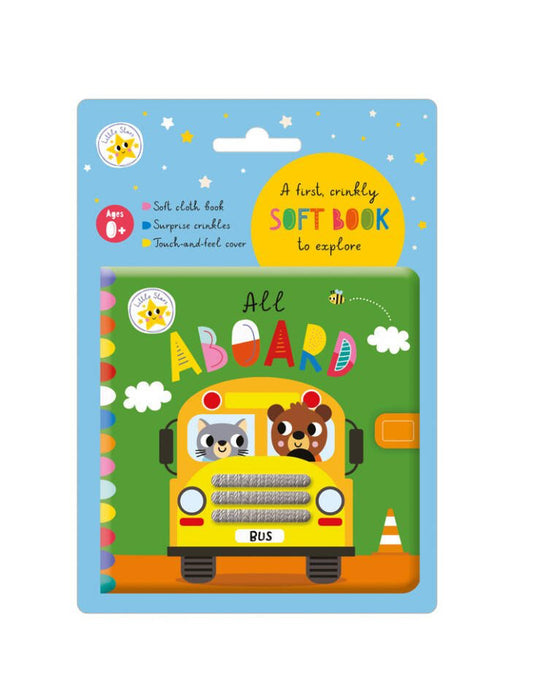 All Aboard Bus Cloth Books- Make Believe Ideas