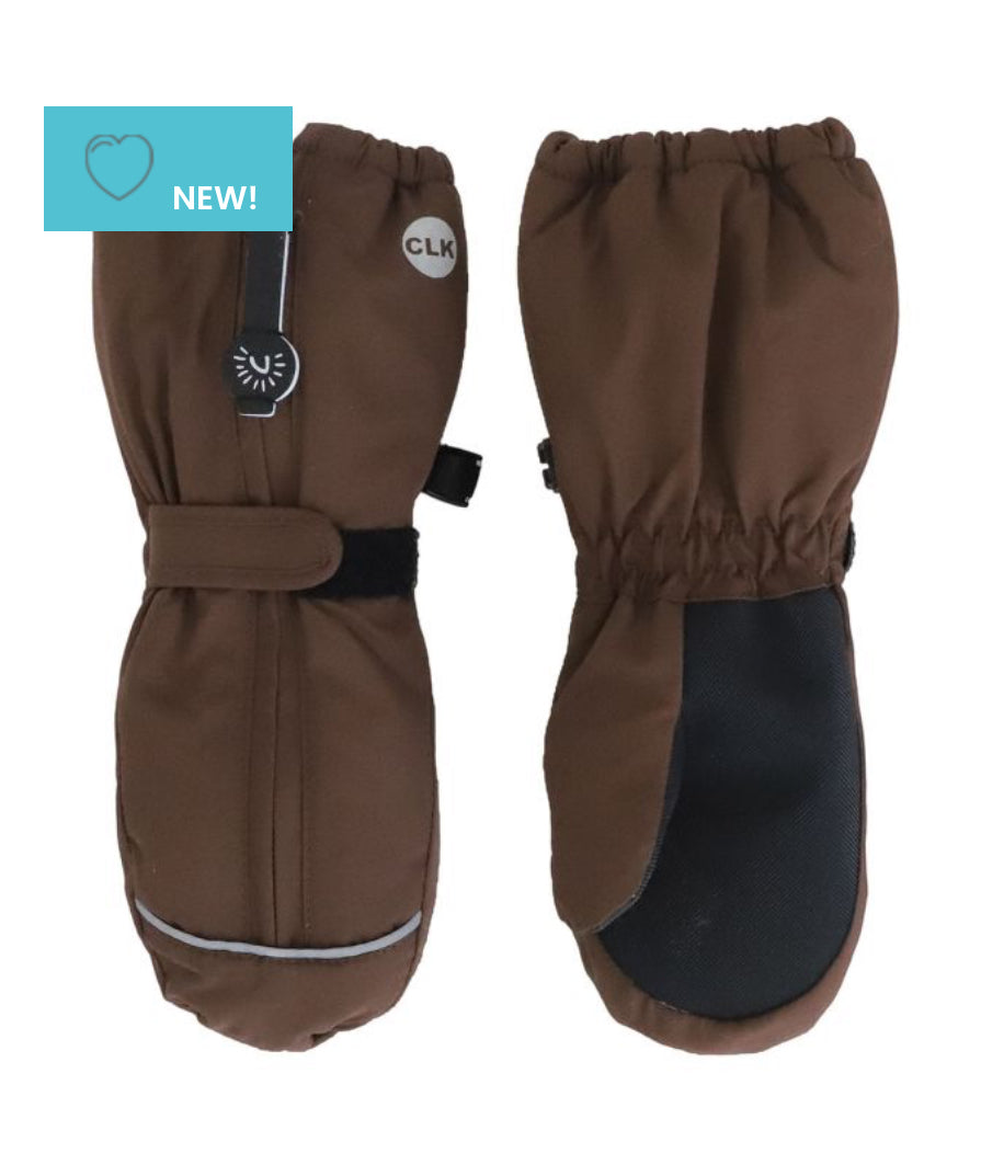 Zipper Front Waterproof Mitten (4 Colour Options)-Calikids