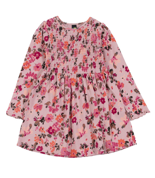 Pink Floral Tunic Dress -Nano