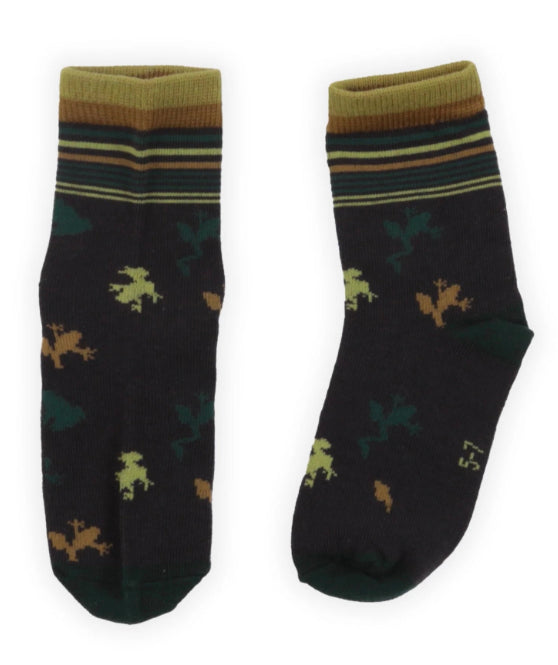 Bear, Cabin, Ski, Frog, Loon, Dinosaur Socks -Nano