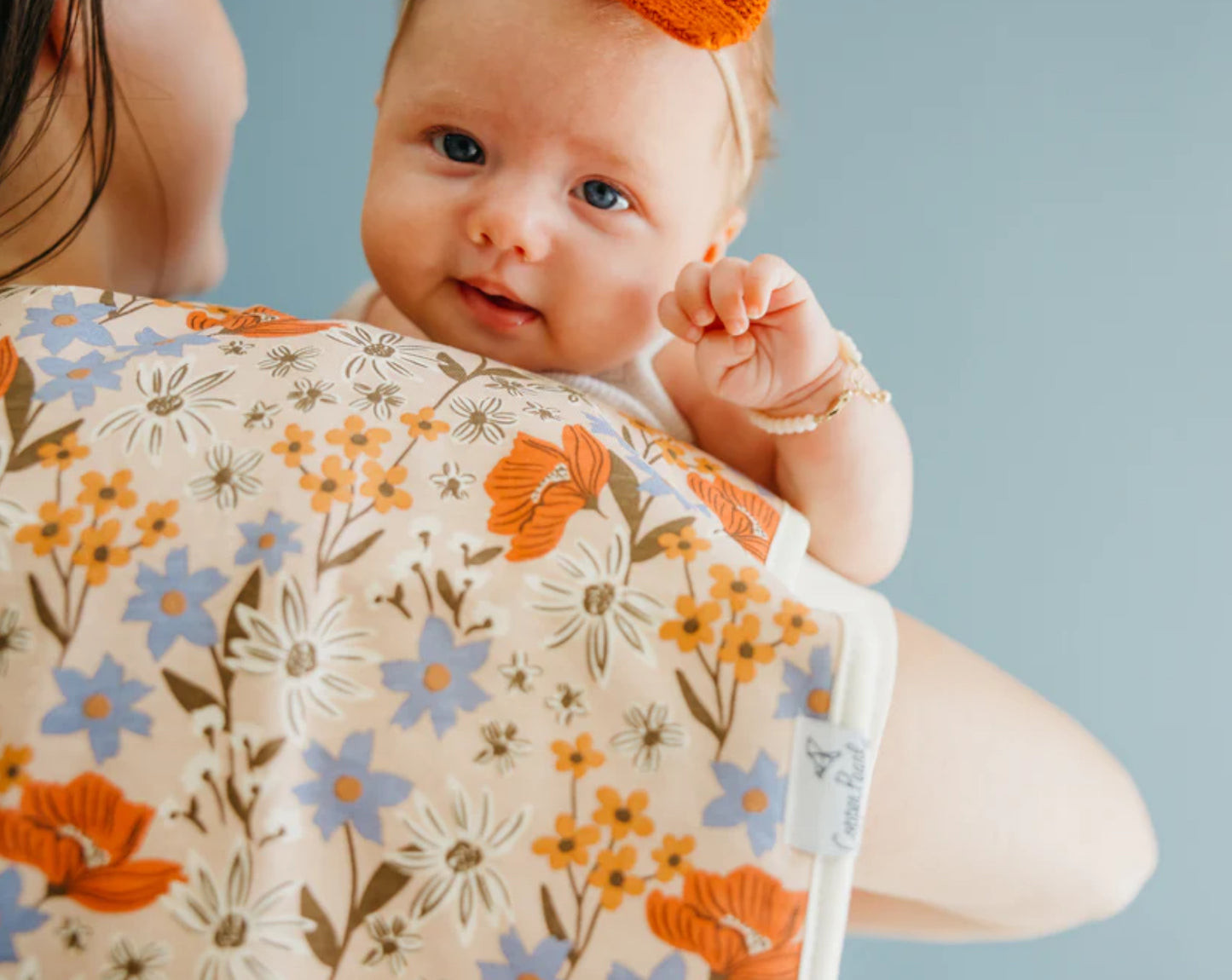 Eden Burp Cloths Pack Of 3-Copper Pearl