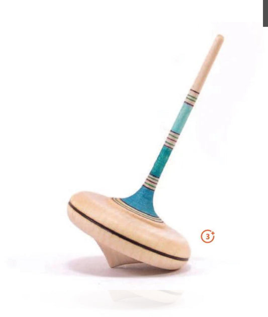 Mador Spaghetti Wooden Spinning Tops -Various Colours