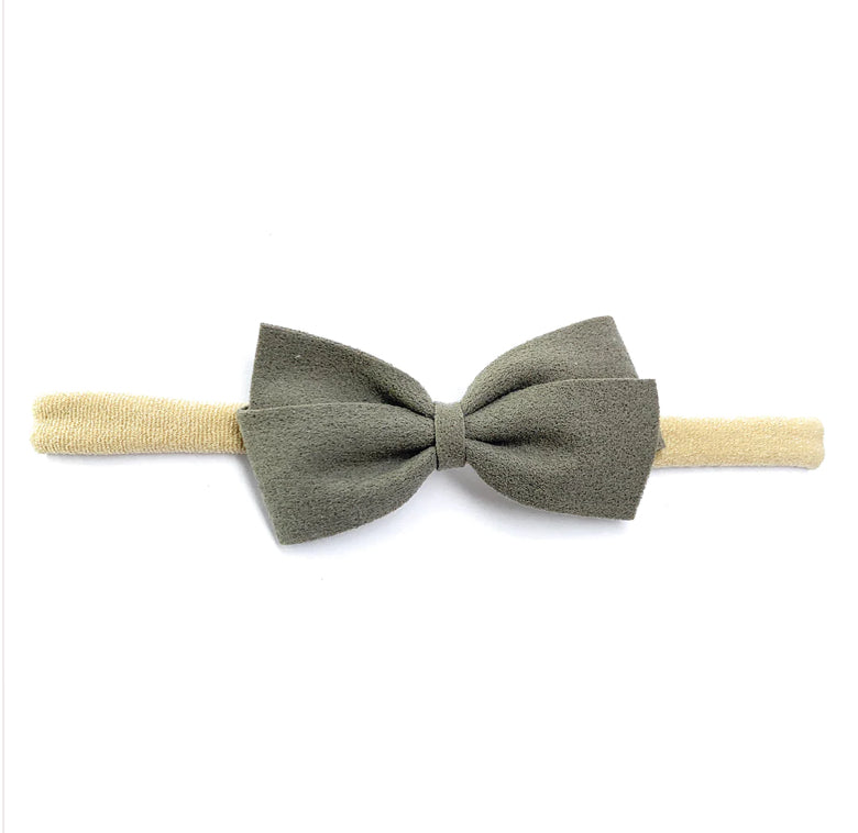 Baby Wisp-Skinny Head Band Bows 10 Styles