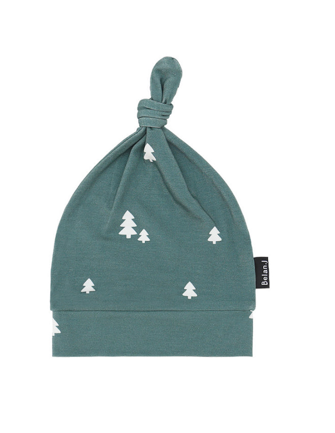 Tiny Trees Green Bamboo Knotted Hat-Belan.J