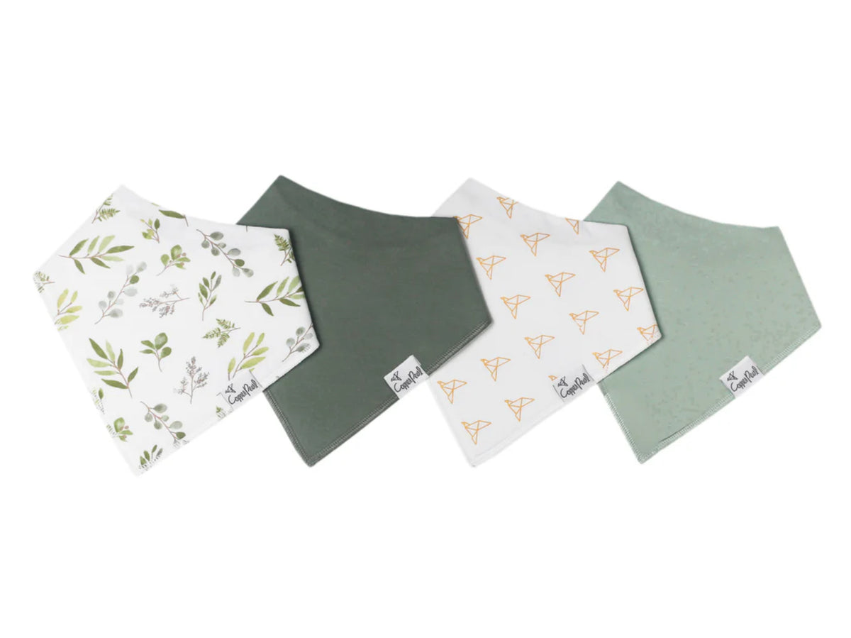 Haven Bibs 4 Pack-Copper Pearl