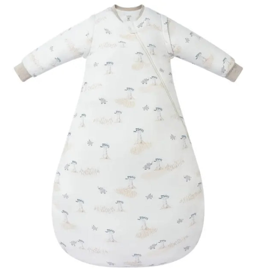 Nest Designs - Organic Cotton Long Sleeve Sleep Bag with Removable 1.0 TOG -Baby Baobabs