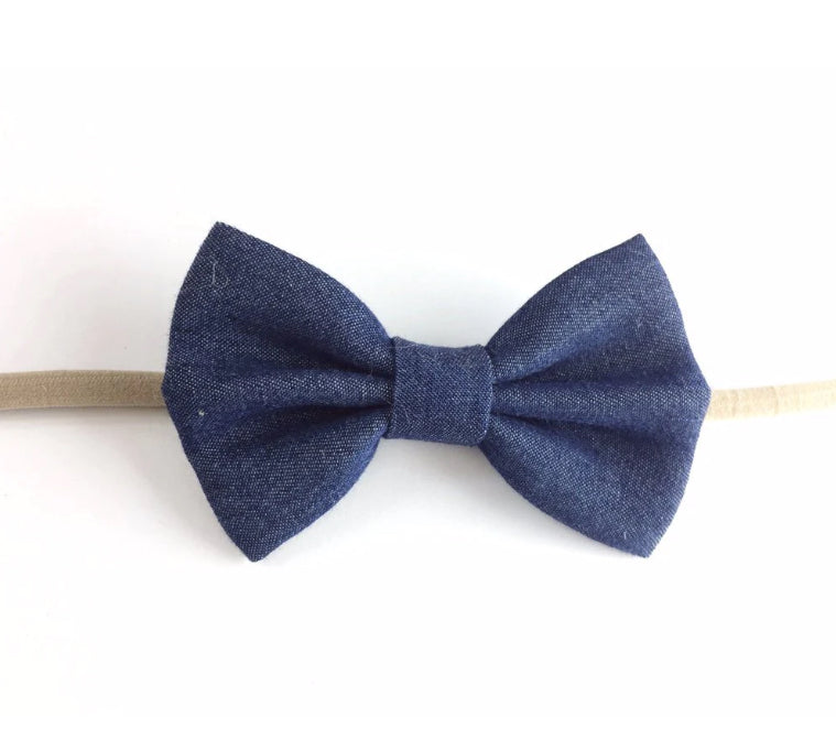 Baby Wisp-Skinny Head Band Bows 10 Styles