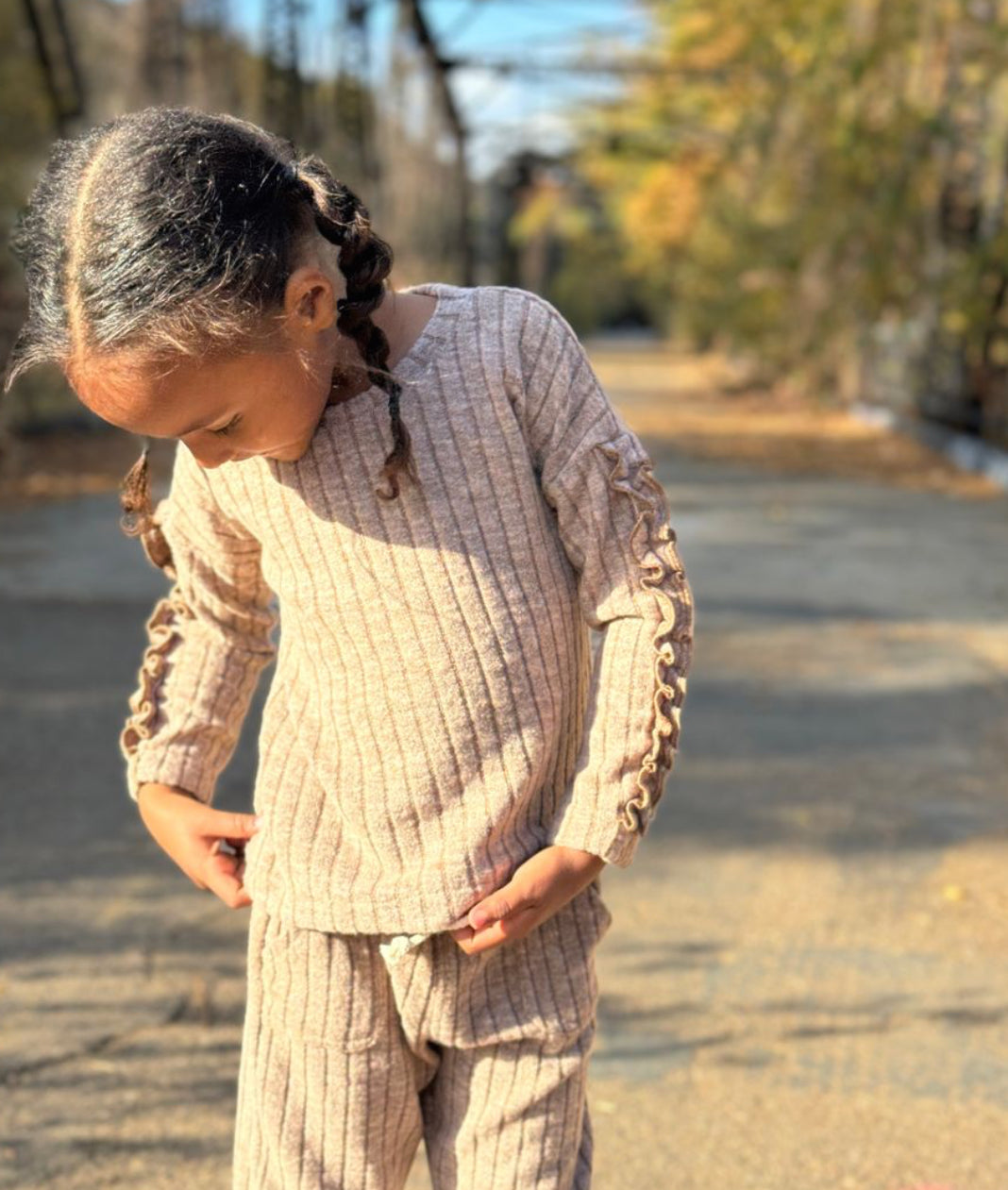 Brown Jess Sweater-Vignette Girls