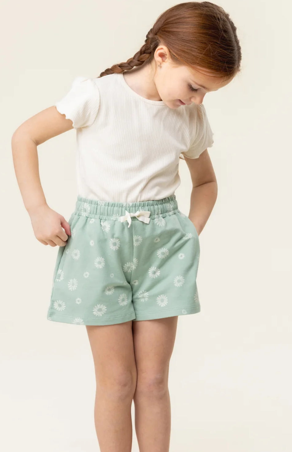 Ribbed Ivory T-shirt - Nano