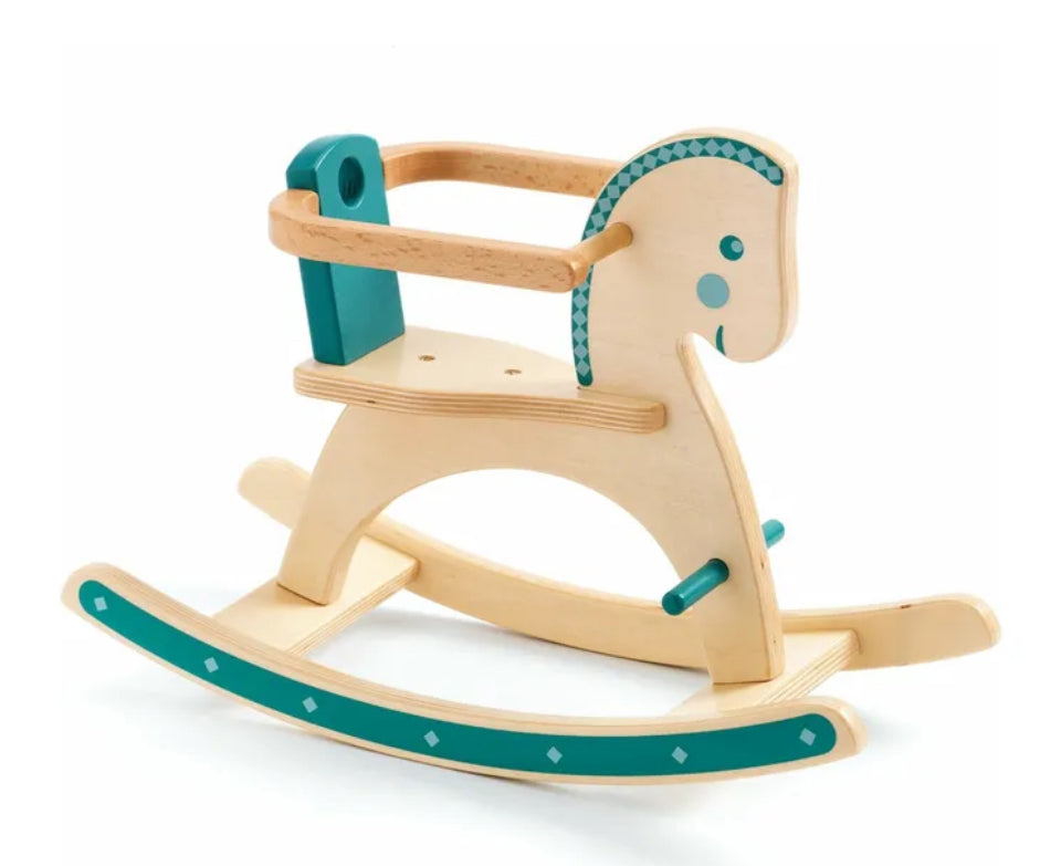 Pomea Doll Rocking Horse- Djeco Collection