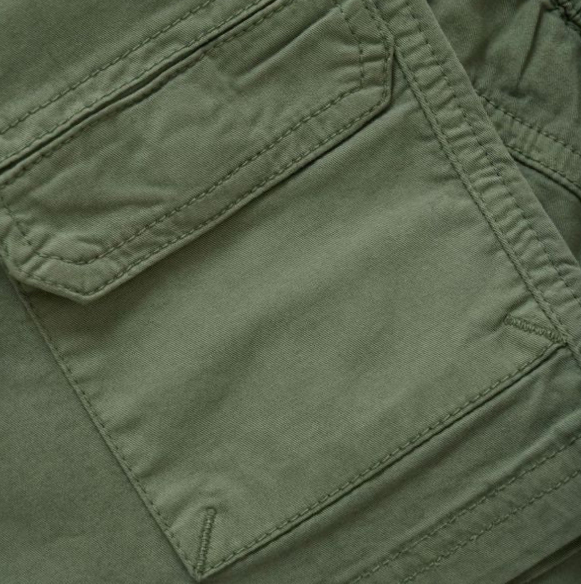 Green Boy’s Twill Shorts-Minymo