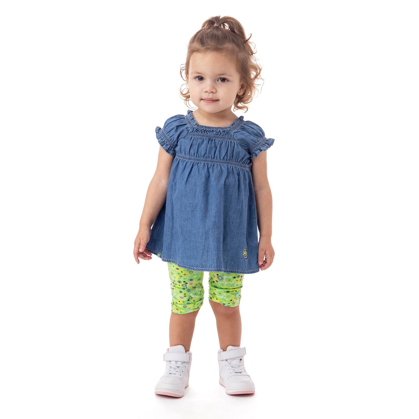 Soft Denim Dress Baby. -Nano