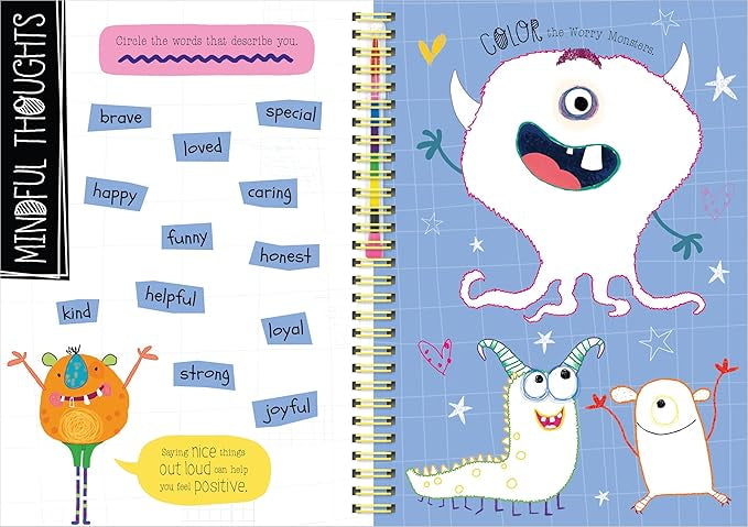 The Very Hungry Worry Monsters Mindful Journal
