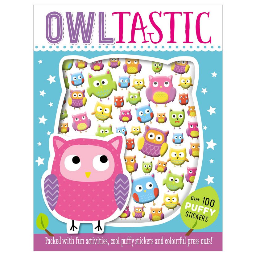 Owl Tastic Sticker Book - Make Believe Ideas