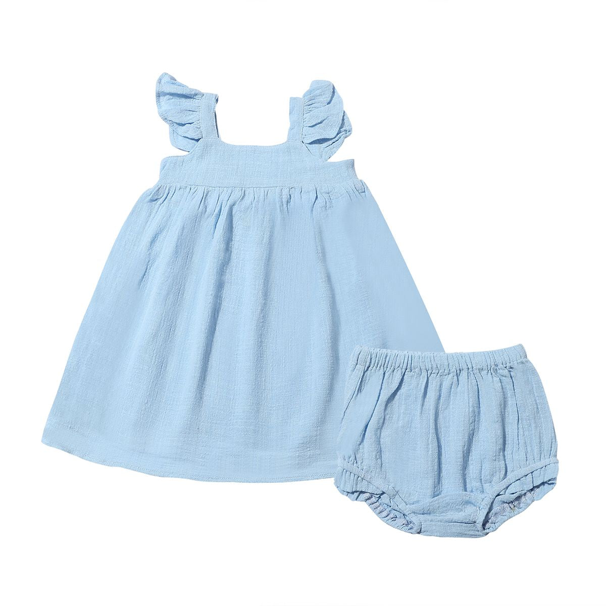 Shelly Gauze Dress and Diaper Cover- Vignette Baby