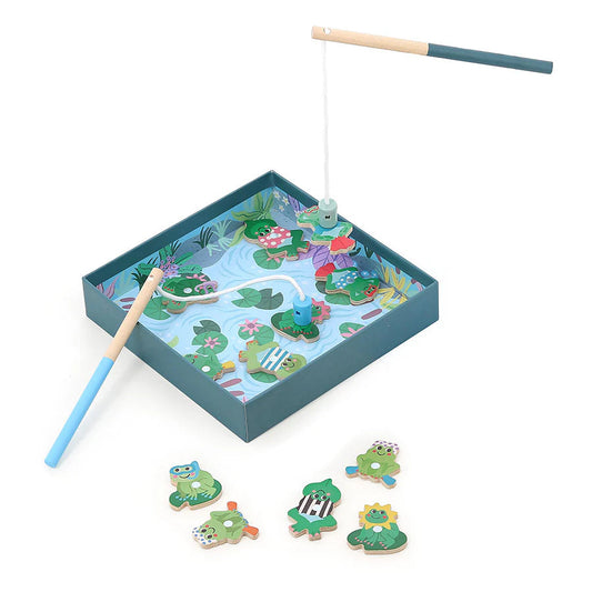 Magnetic Frogs and Fishing Game -Vilac