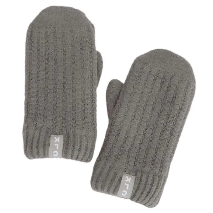Knit Lined Mid Season Knit Mitts-Calikids