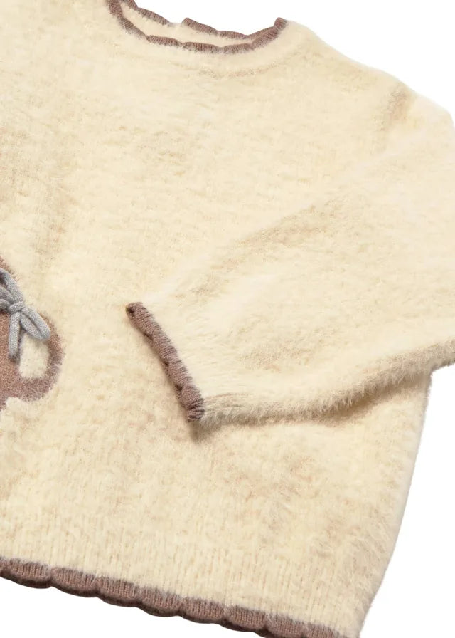 Soft Touch Plush Knit Sweater - Mayoral