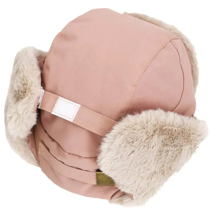 Sage/ Dusty Rose /Blue Waterproof Trapper Hats Calikids