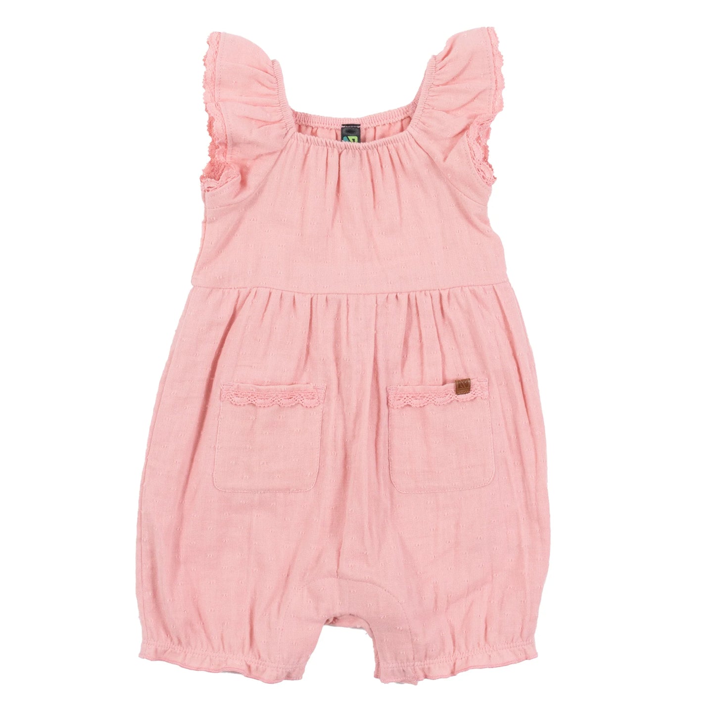 Rose Gauze Baby Romper-Nano
