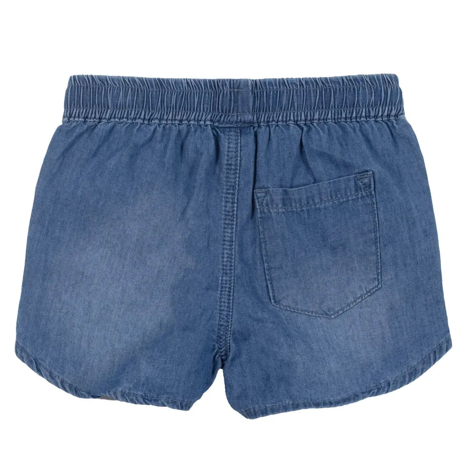 Soft Denim Cotton Short -Nano