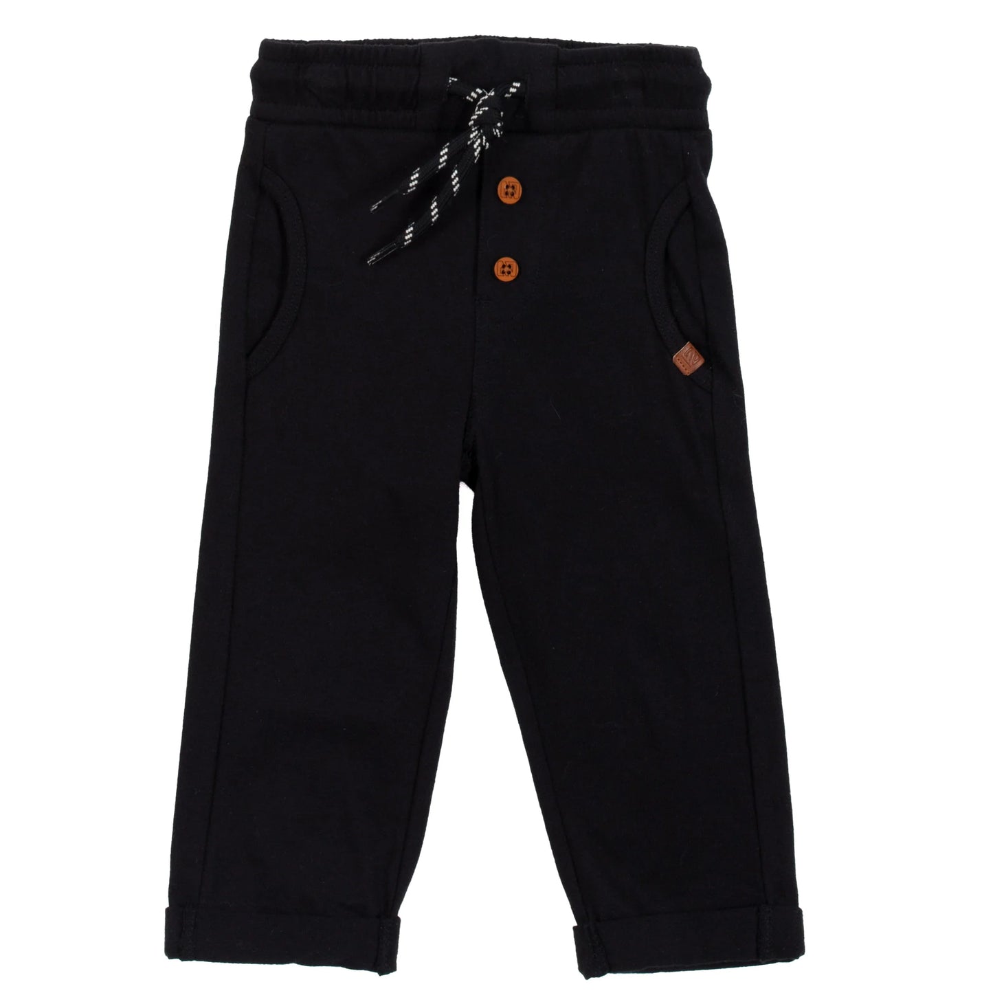 Black Light Weight Knit Pants Baby- Nano