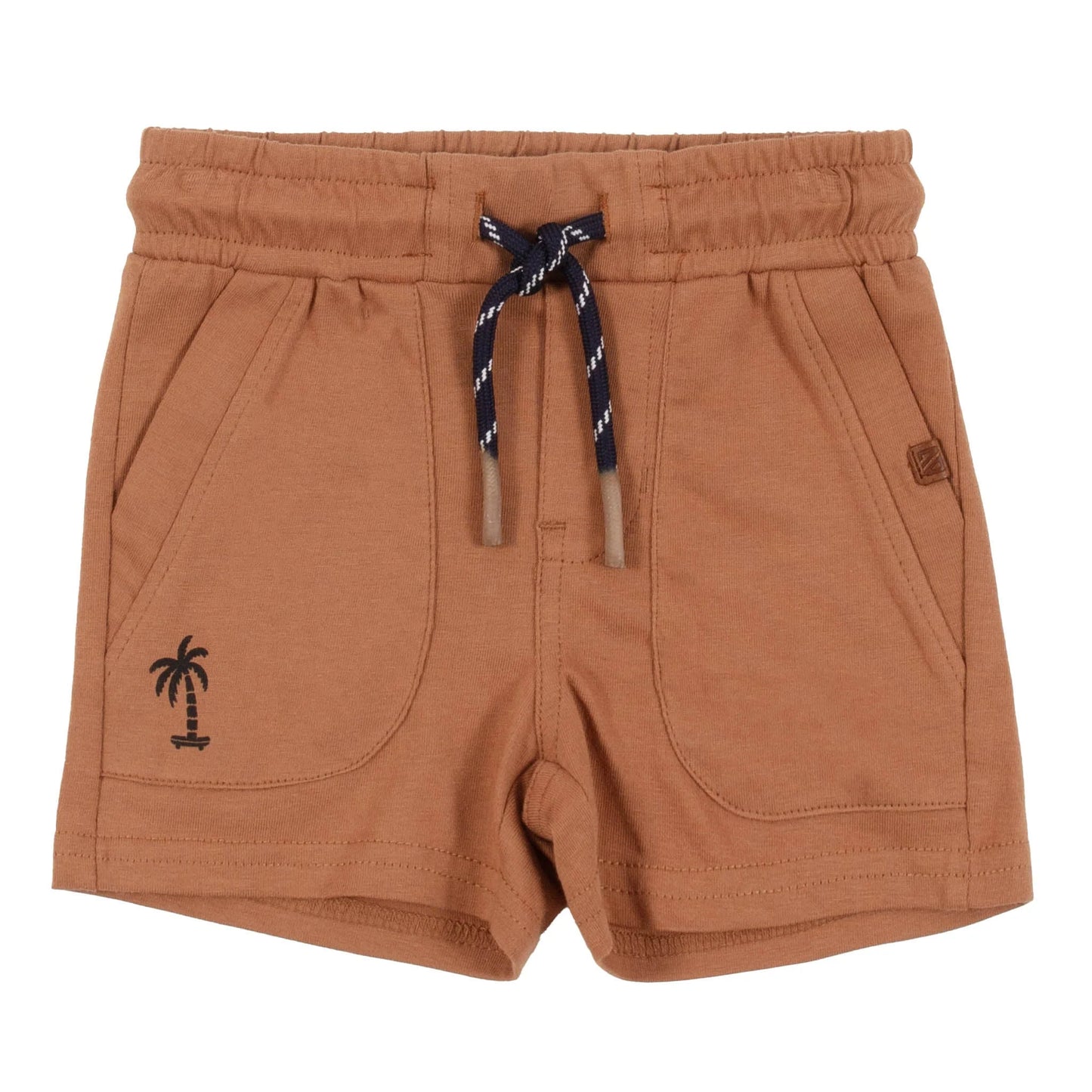 Tan Baby Knit Shorts-Nano