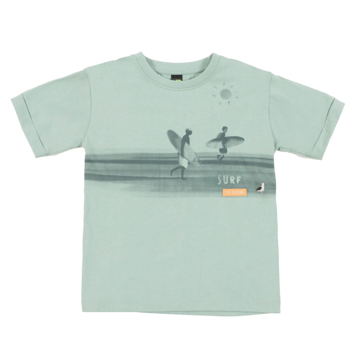 Sage Green Surf Beach Tishirt Nano