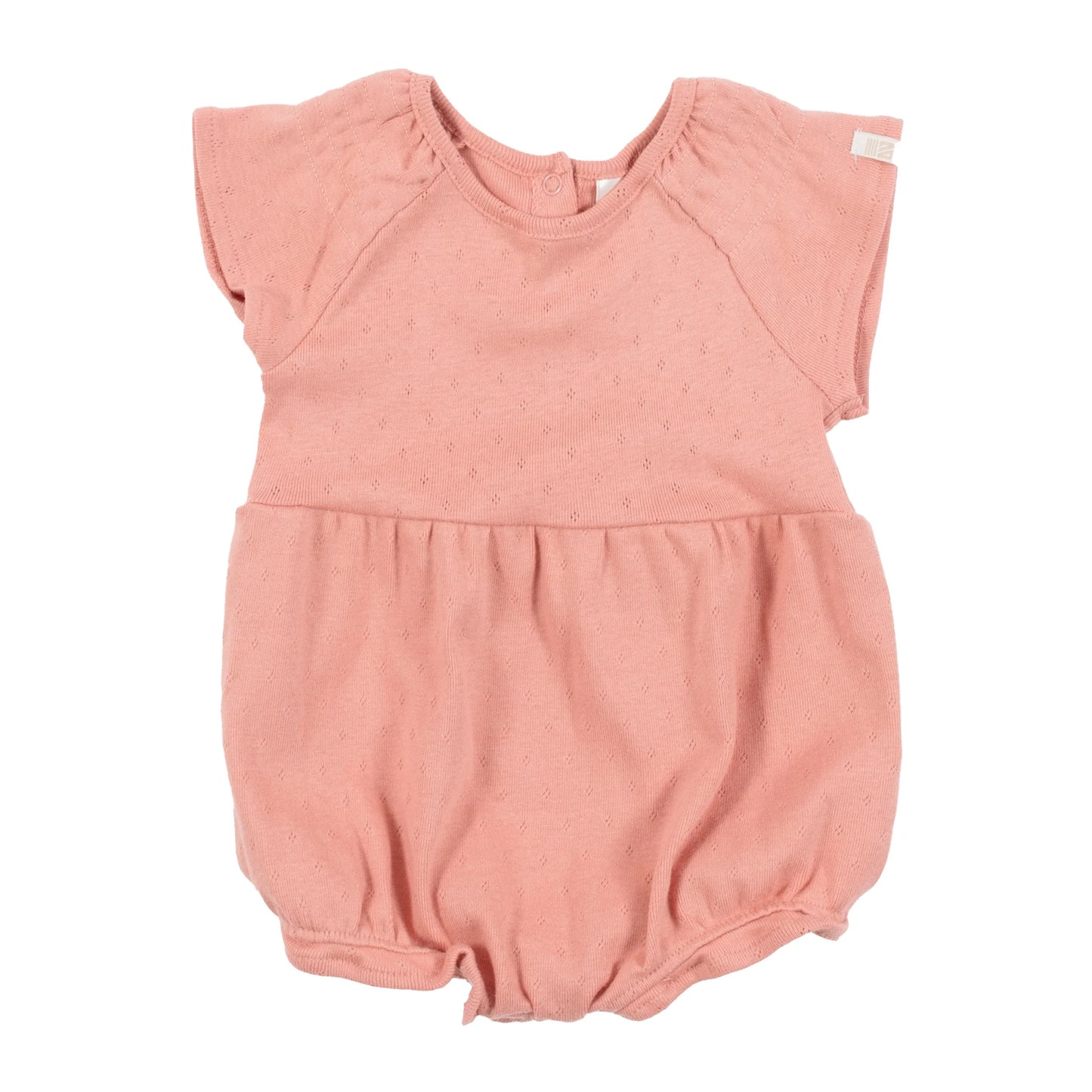 Rose Knit Baby Romper-Nano