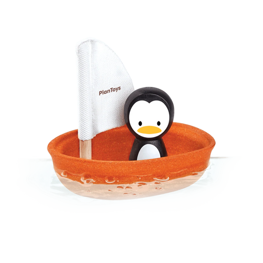 Penguin Sail Boat - Plan Toys