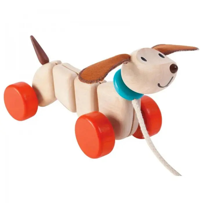 Happy Puppy Pull Toy - Plan Toys