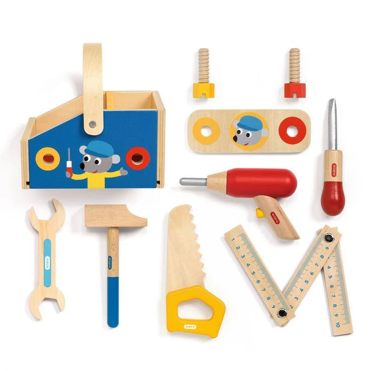 Minibrico Wooden Tool Box -Djeco