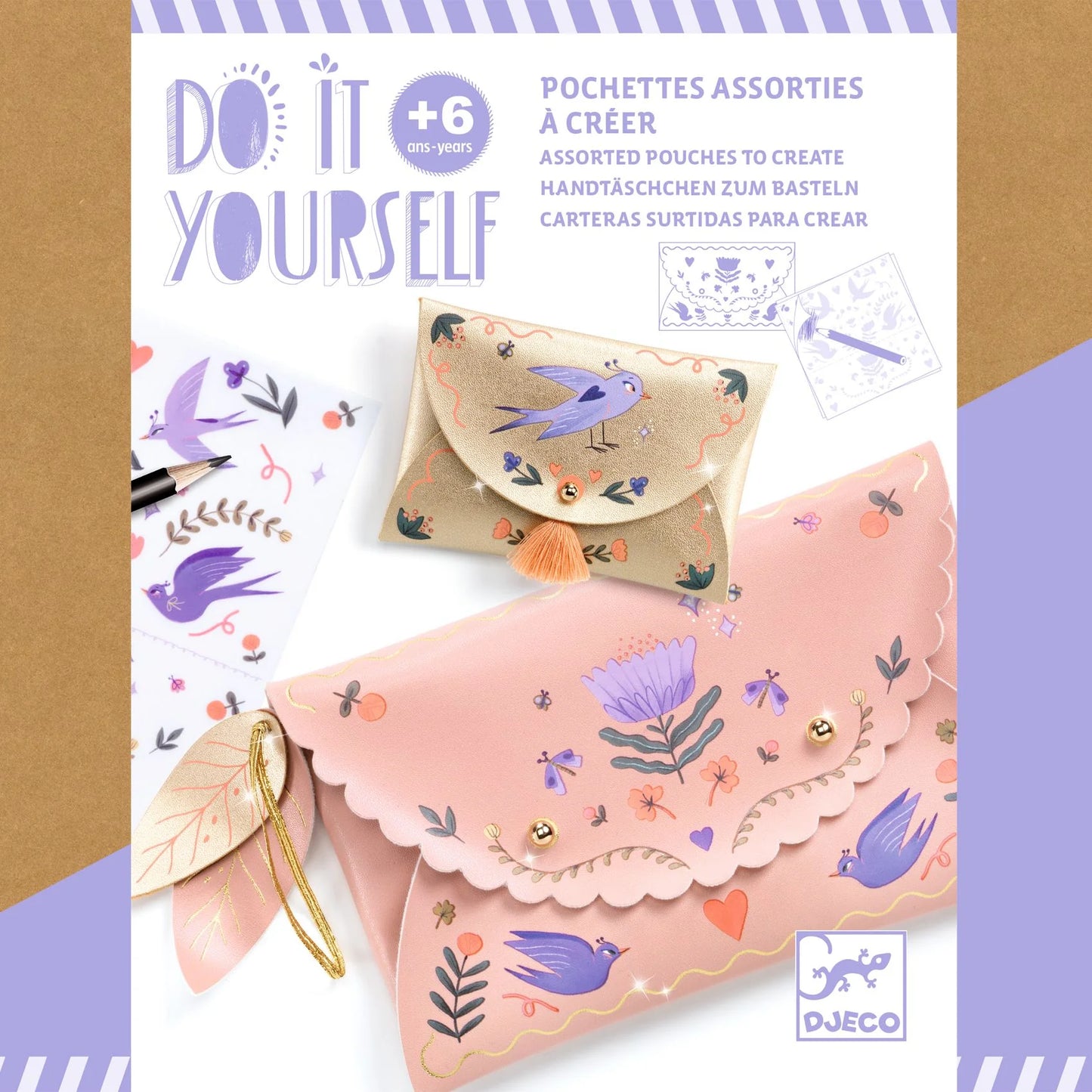 Sweet Fashionista -Purses to Create -Djeco