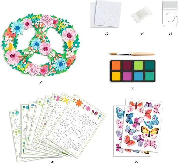 Springtime Mobile to Paint- Djeco