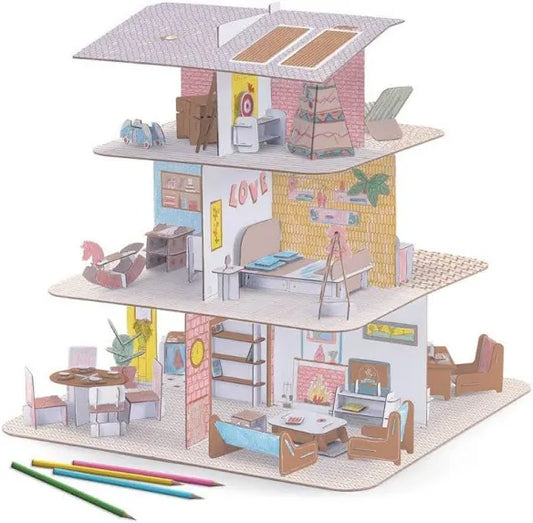 Assemble Play -Doll House-Djeco