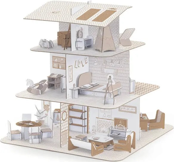 Assemble Play -Doll House-Djeco