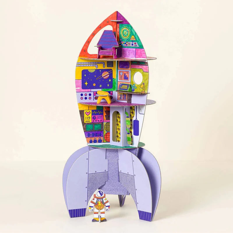 Assemble Play -Space Rocket-Djeco