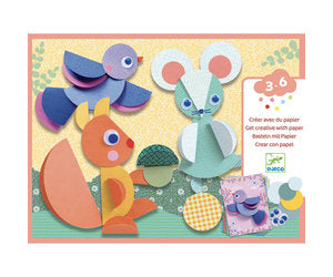 Create with Paper Round and Round- Djeco