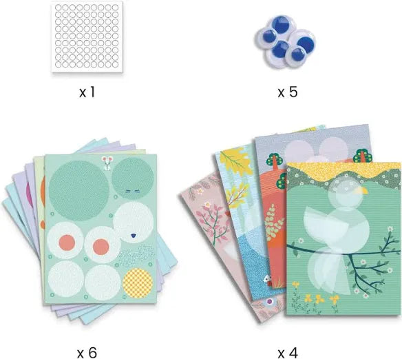 Create with Paper Round and Round- Djeco