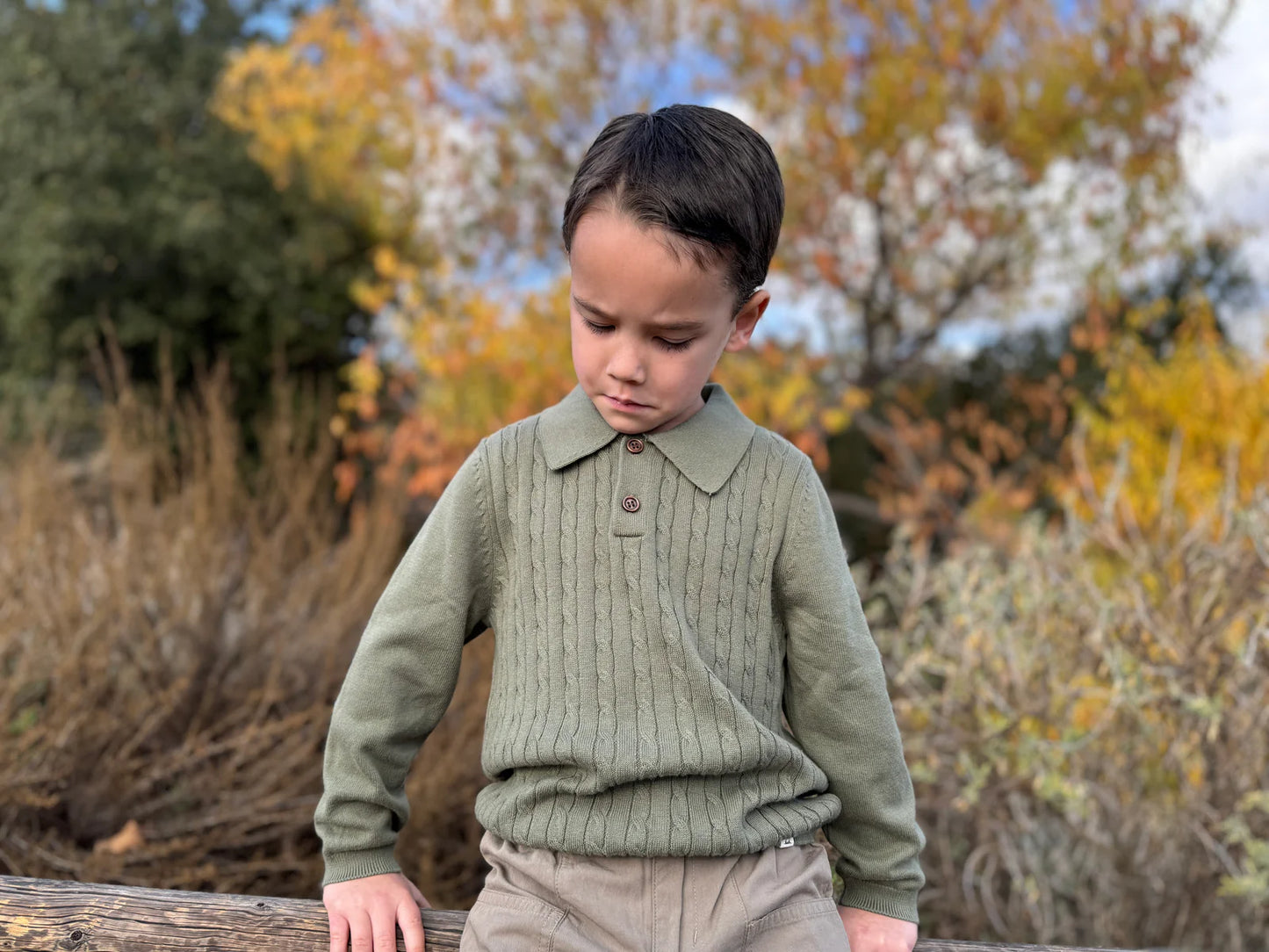 Christian Polo 100% Cotton Sweater-Me And Henry -2 Colours