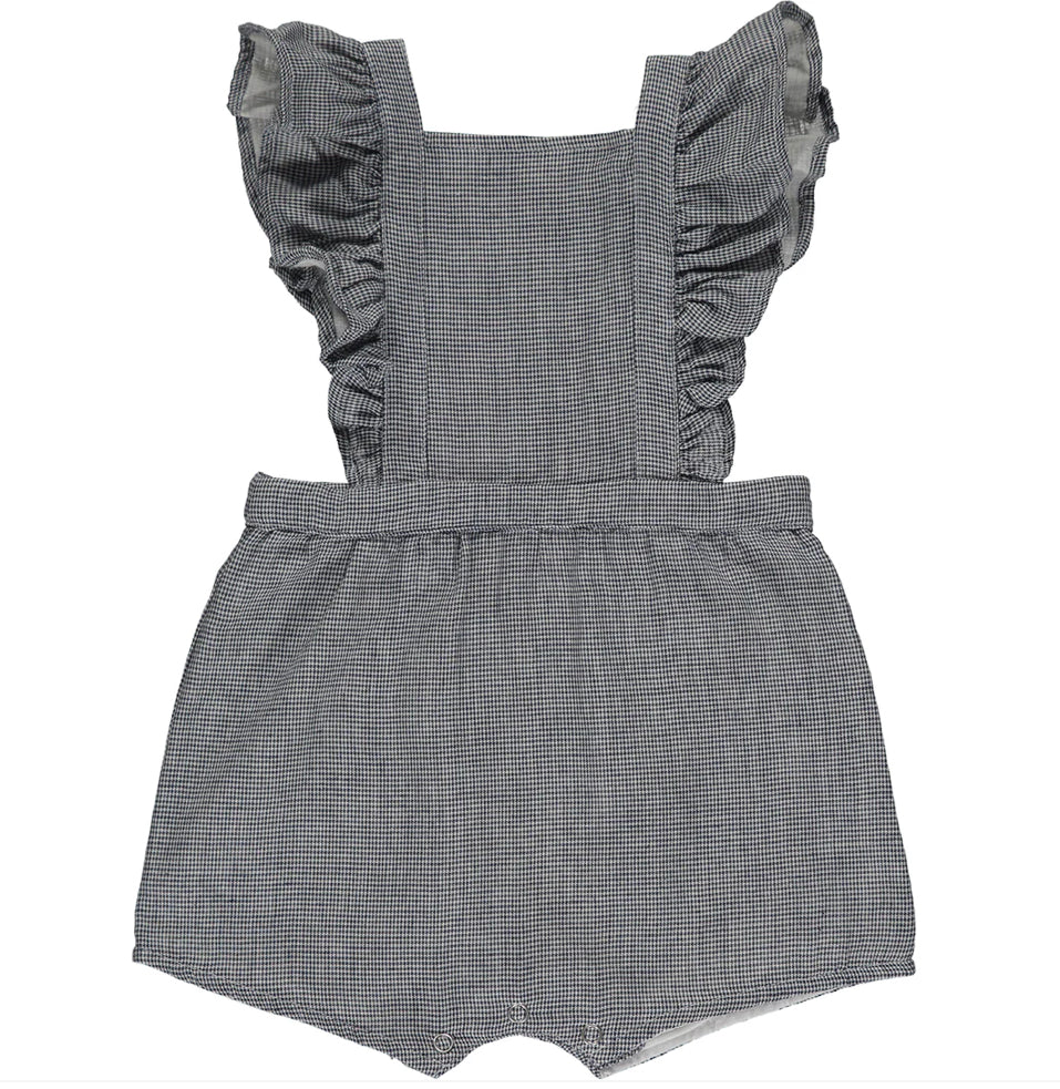 Emma Romper Micro Check -4 Colour Ways -Vignette