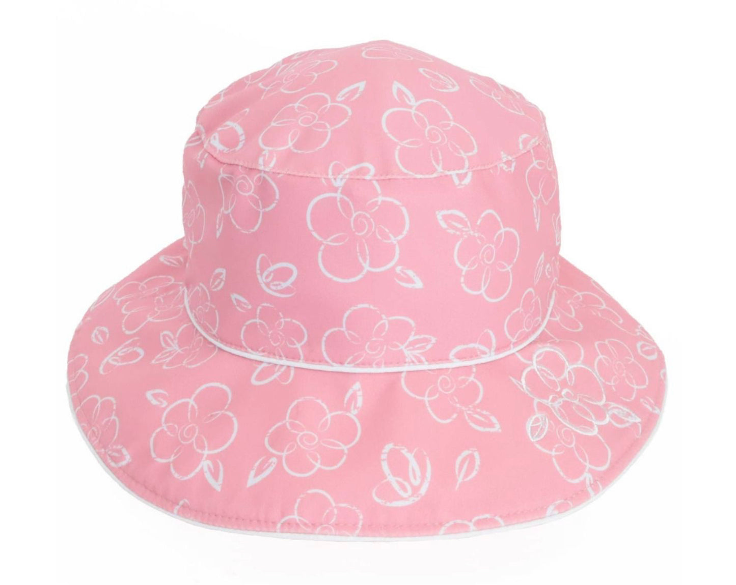 Swim Hats -CaliKids/Strawberry,Mango,Orange Daisies