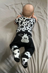 Cow Grow Pants For Babies-Niffers