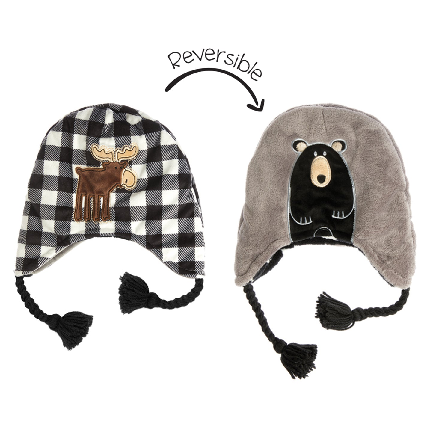 Reversible Animal Hats